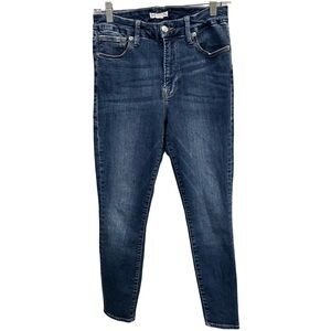 Good American Good Legs Denim Skinny Ankle Jeans Size 6 / 28